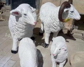 呼市雕塑羊